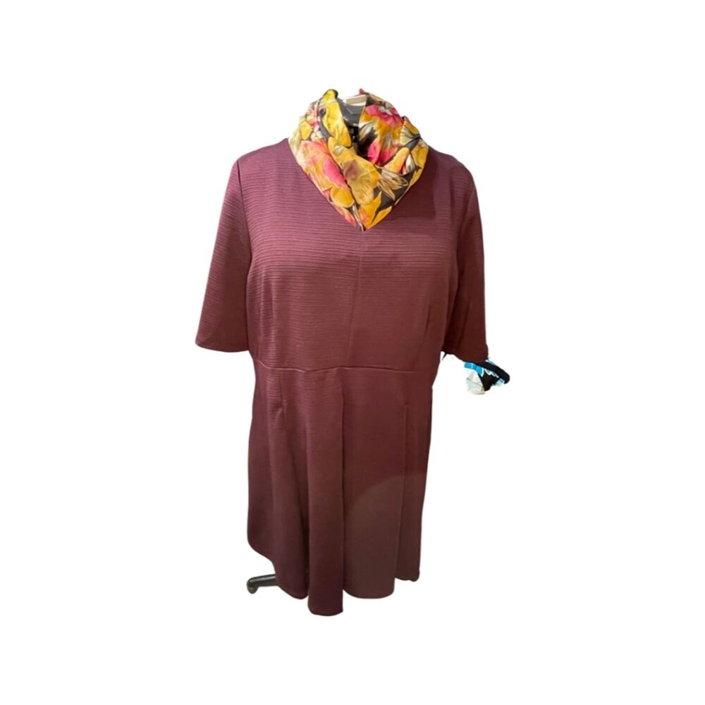 Lane Bryant Plus Dropwaist Midi Dress by Lane Bryant